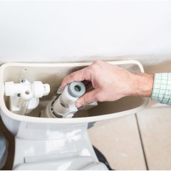 Устранение протечки бачка унитаза